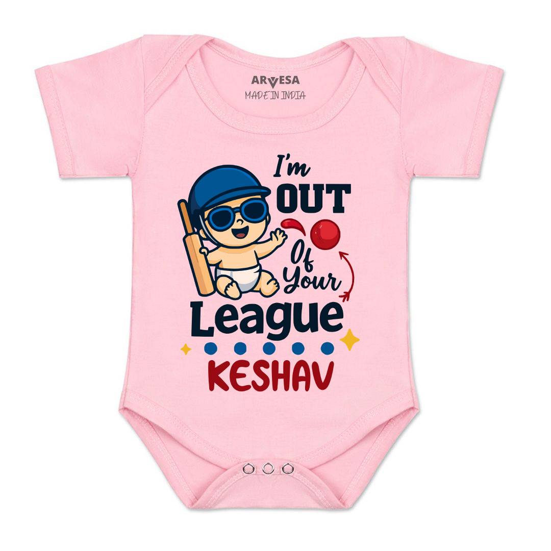 Arvesa I'm Out Of Your League Baby Boy & Girl Dress