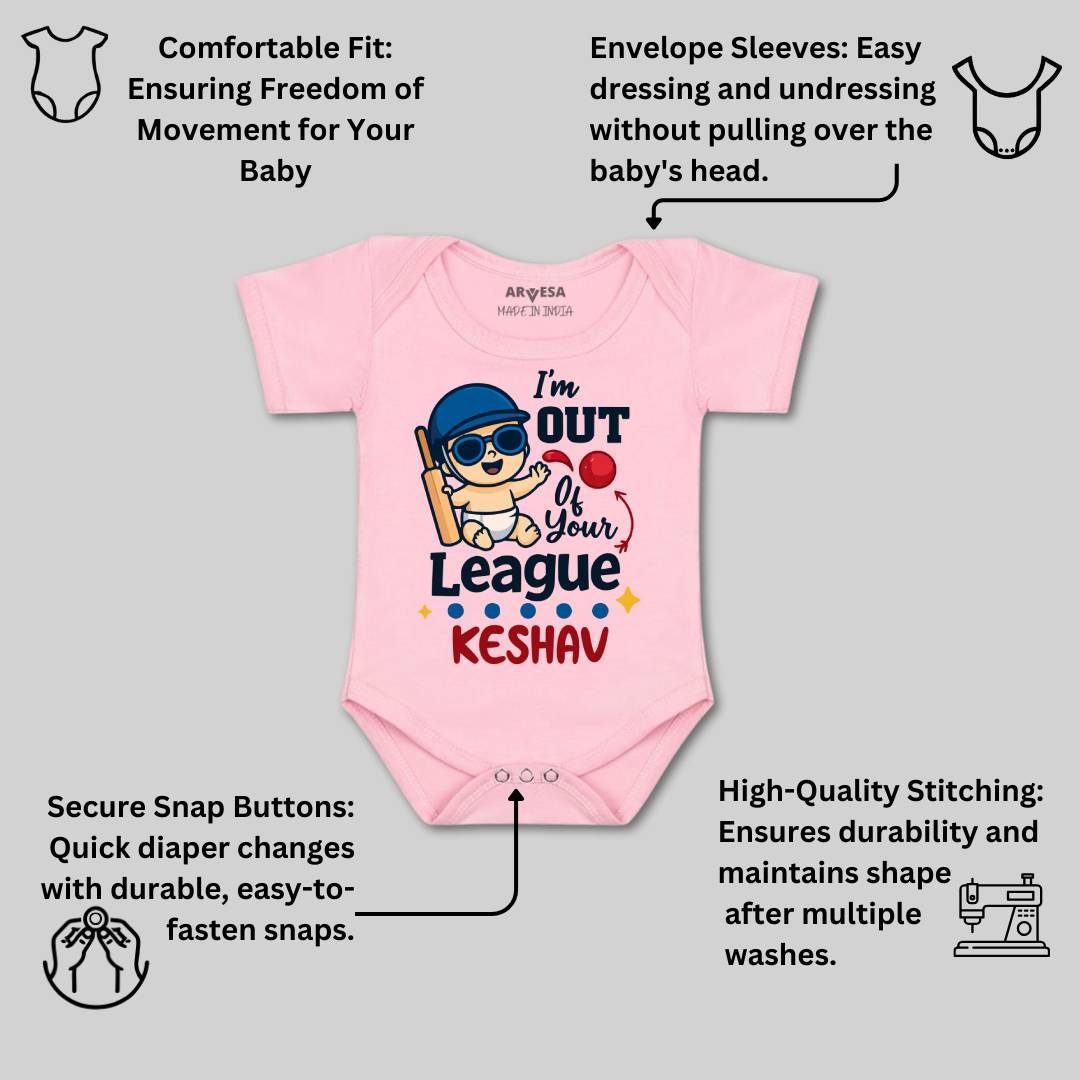Arvesa I'm Out Of Your League Baby Boy & Girl Dress