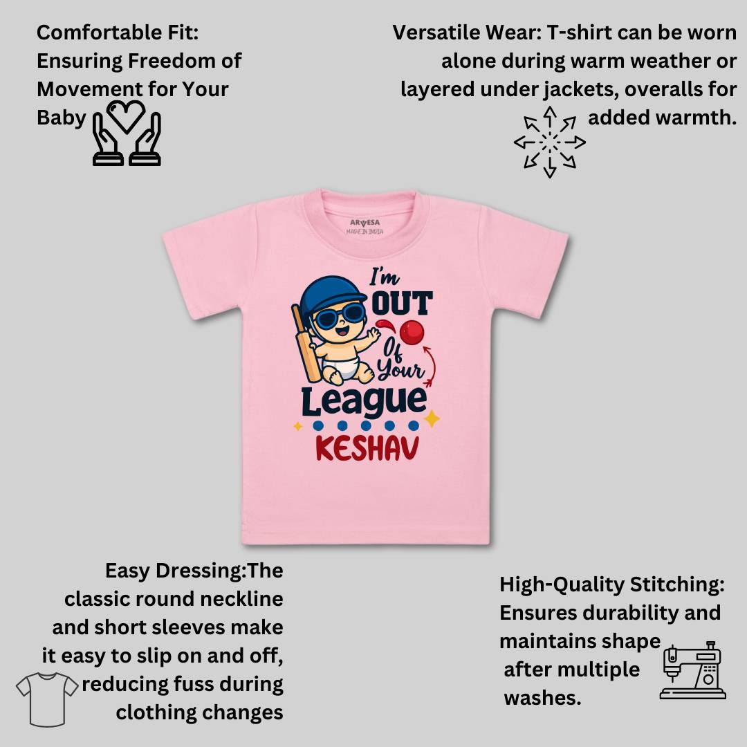 Arvesa I'm Out Of Your League Baby Boy & Girl Dress