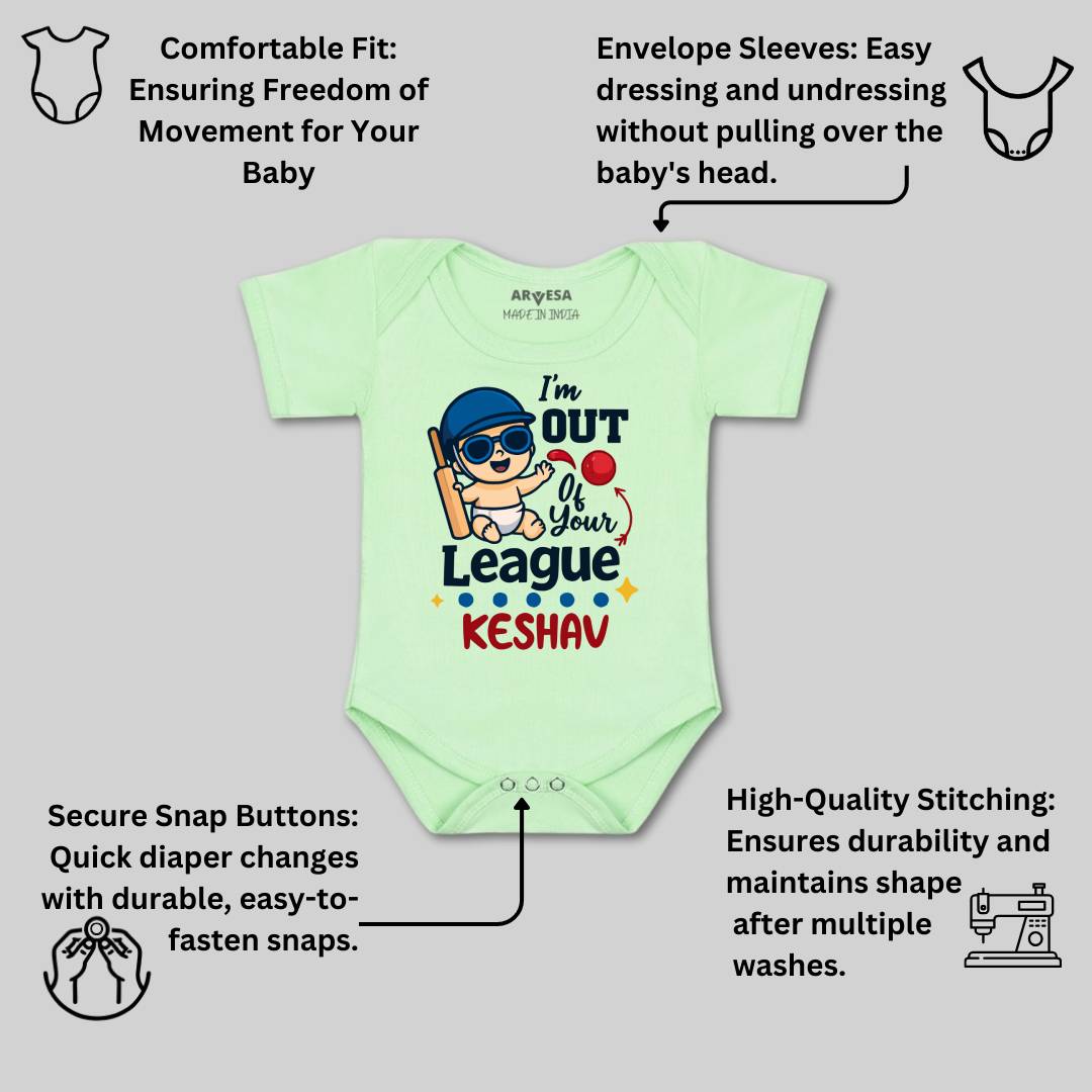 Arvesa I'm Out Of Your League Baby Boy & Girl Dress
