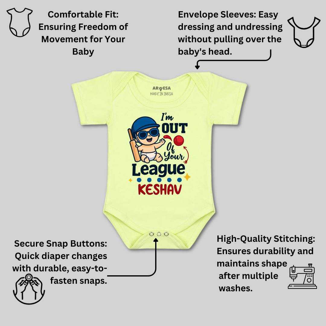Arvesa I'm Out Of Your League Baby Boy & Girl Dress