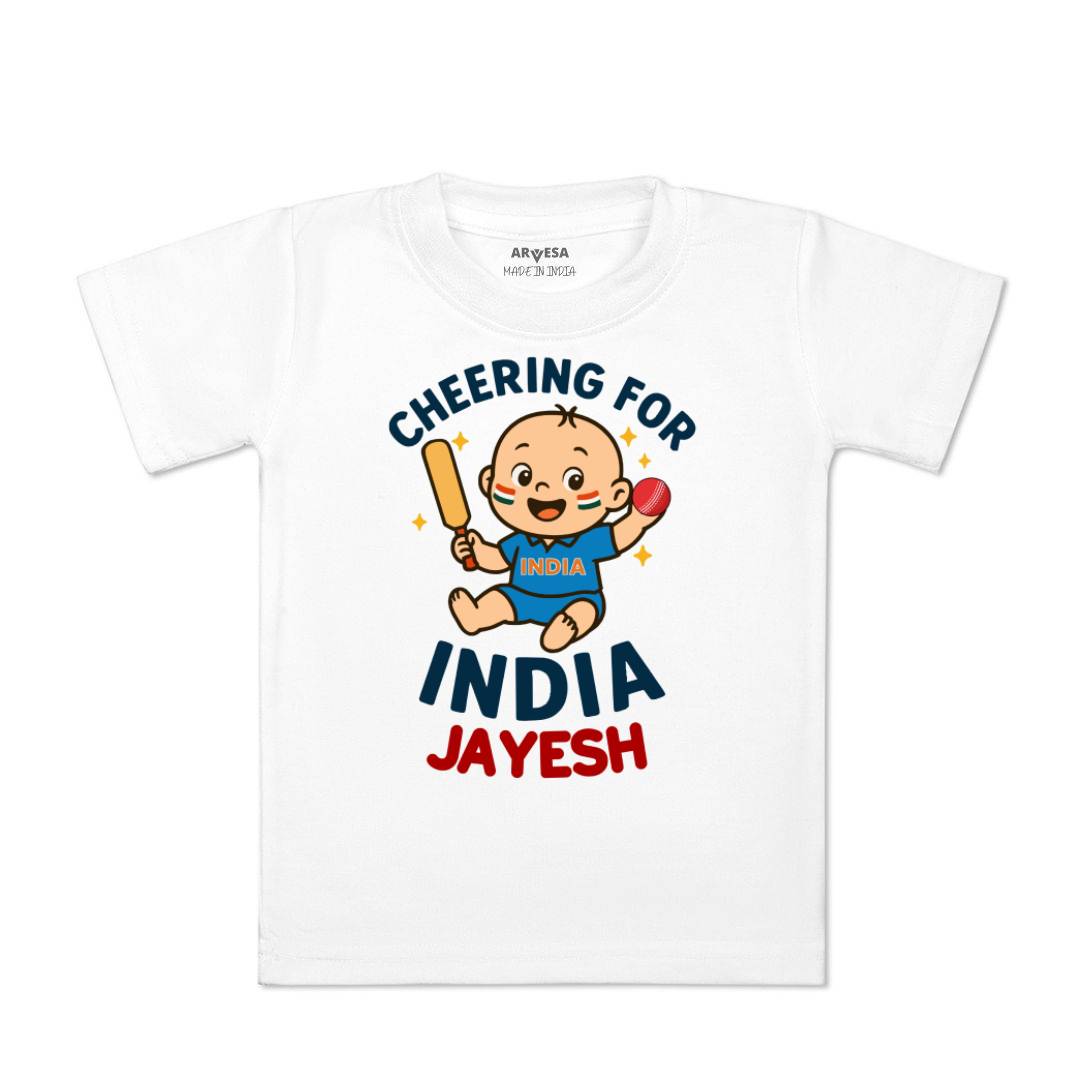 Arvesa Cheering For India Baby Boy & Girl Dress