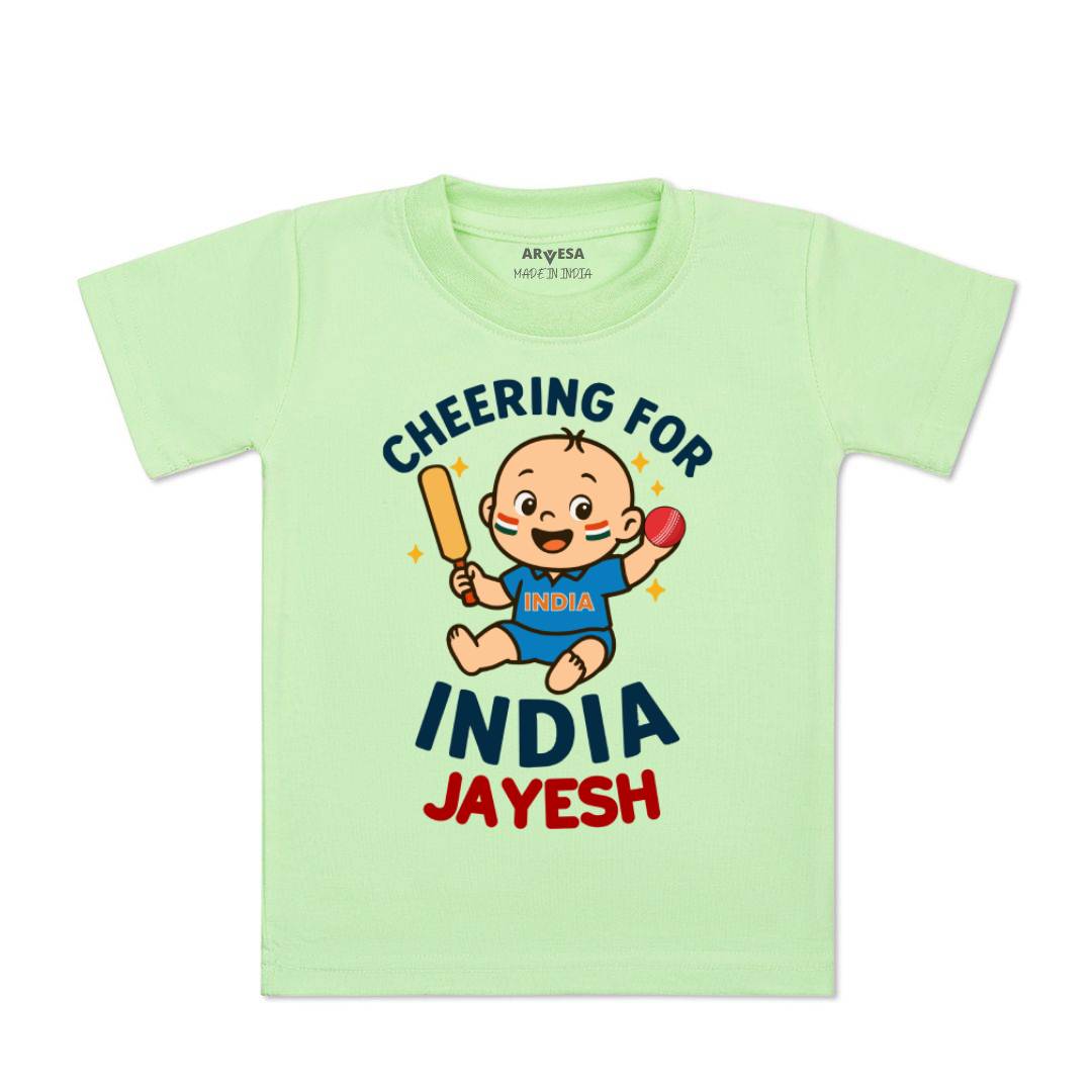 Arvesa Cheering For India Baby Boy & Girl Dress