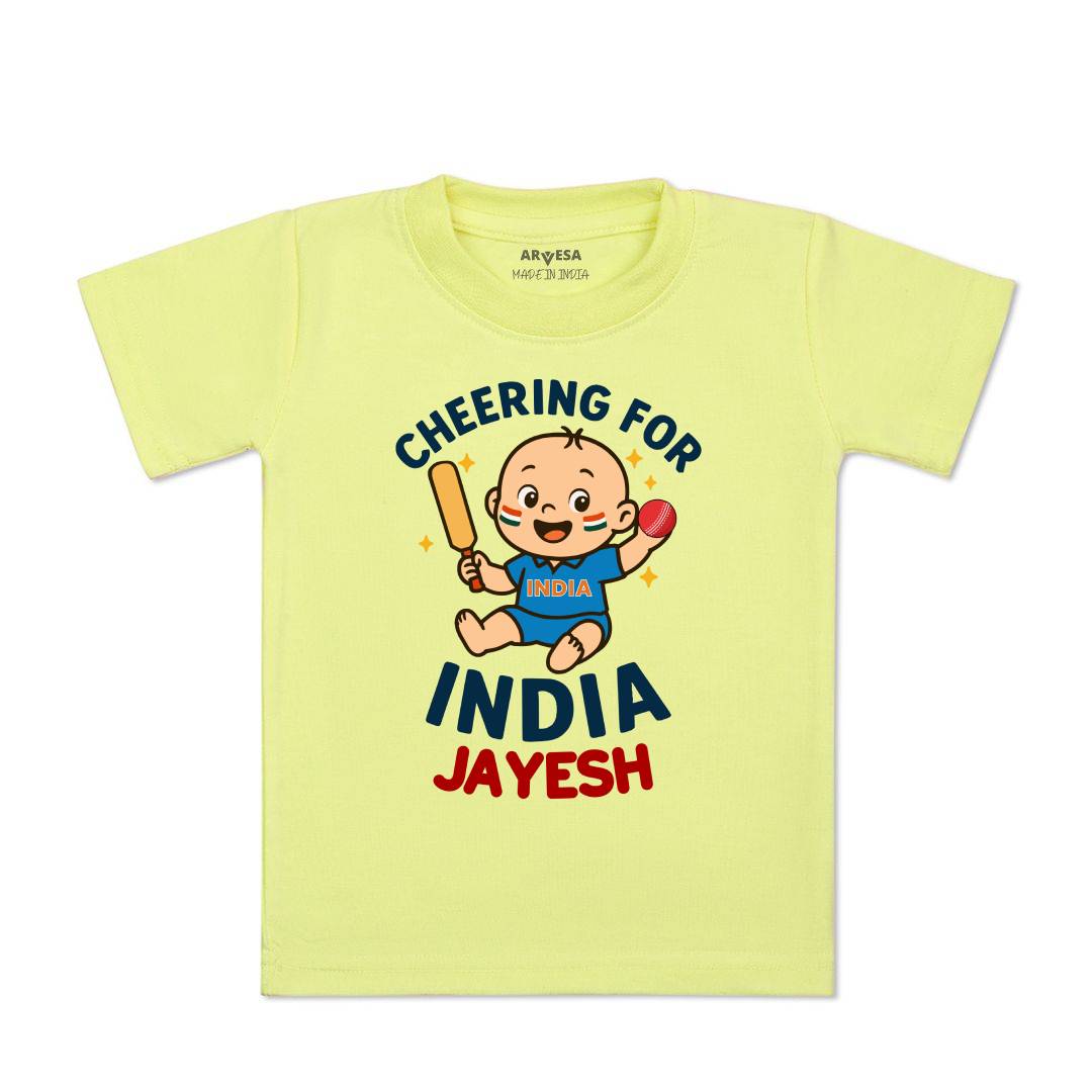 Arvesa Cheering For India Baby Boy & Girl Dress