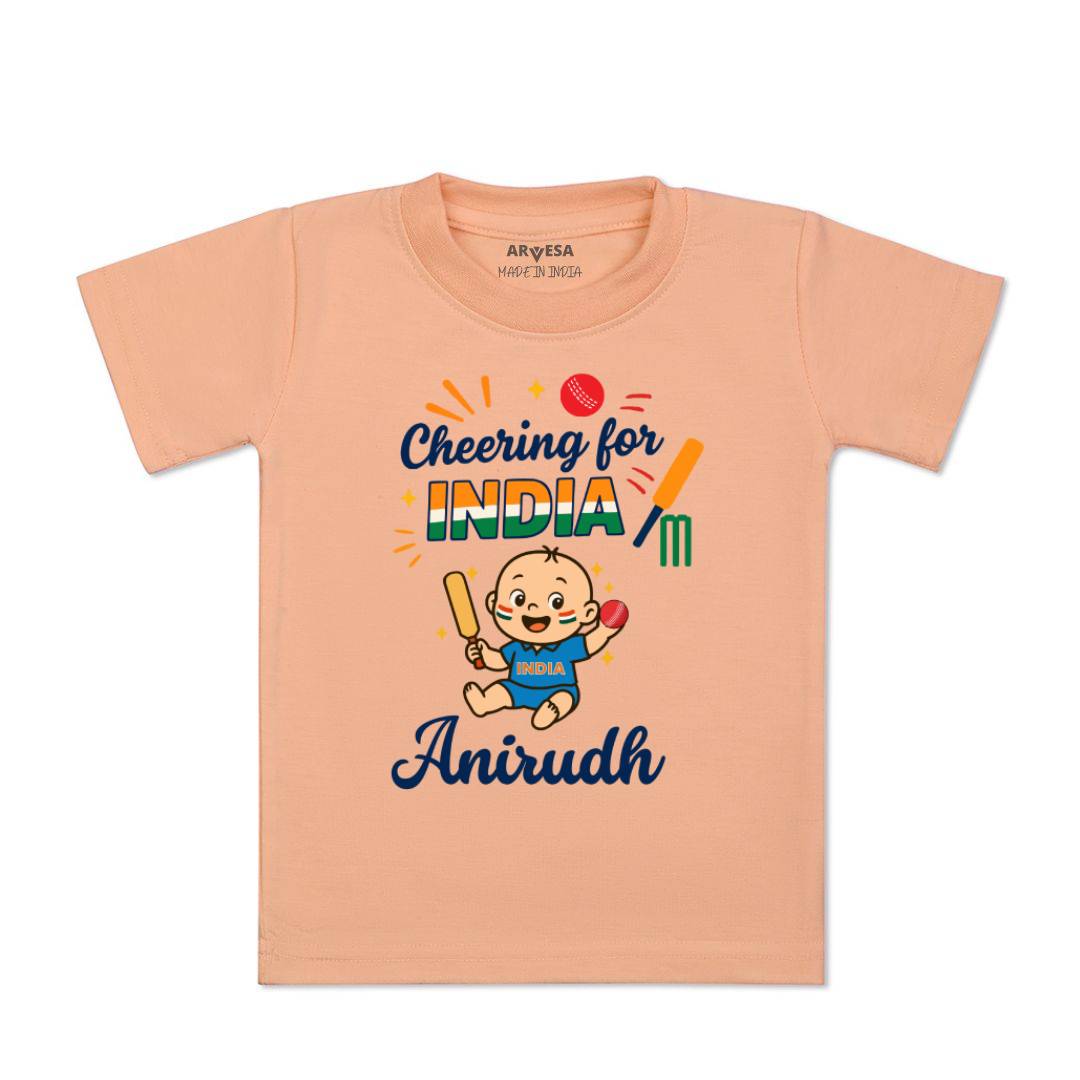 Arvesa Cheering For India Baby Boy & Girl Dress