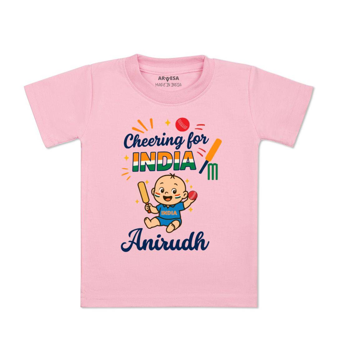 Arvesa Cheering For India Baby Boy & Girl Dress
