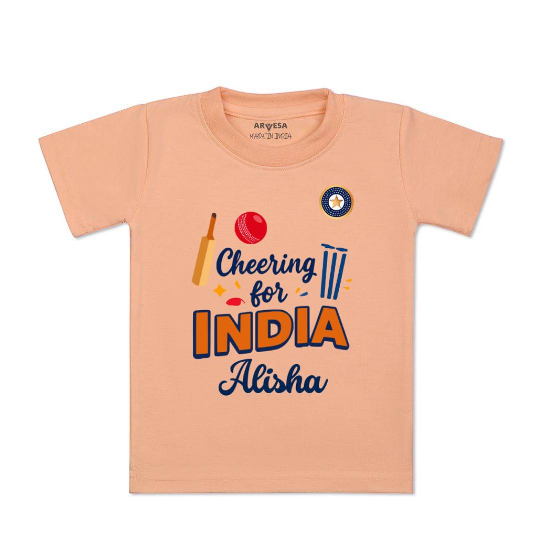 Arvesa Cheering For India Baby Boy & Girl Dress