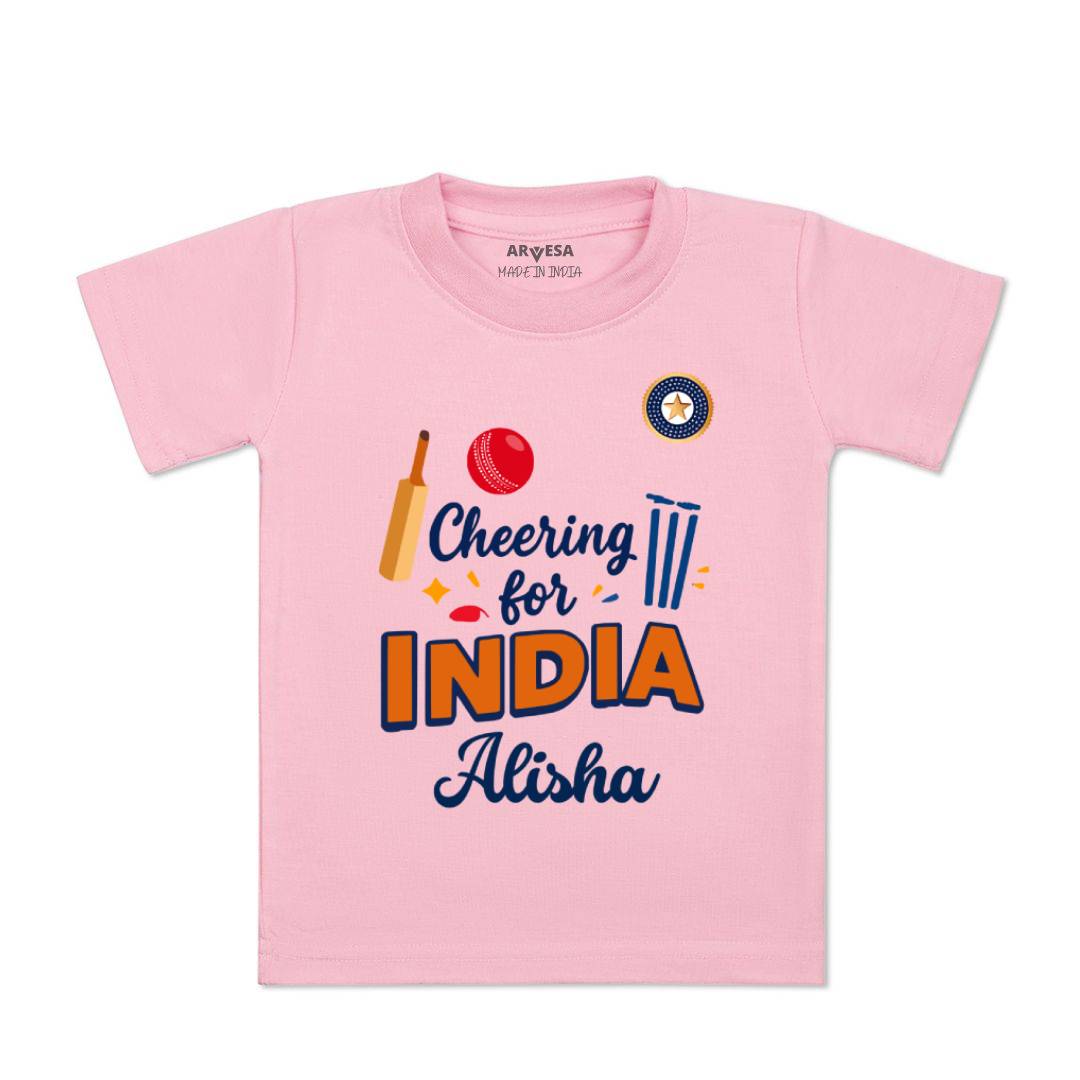 Arvesa Cheering For India Baby Boy & Girl Dress