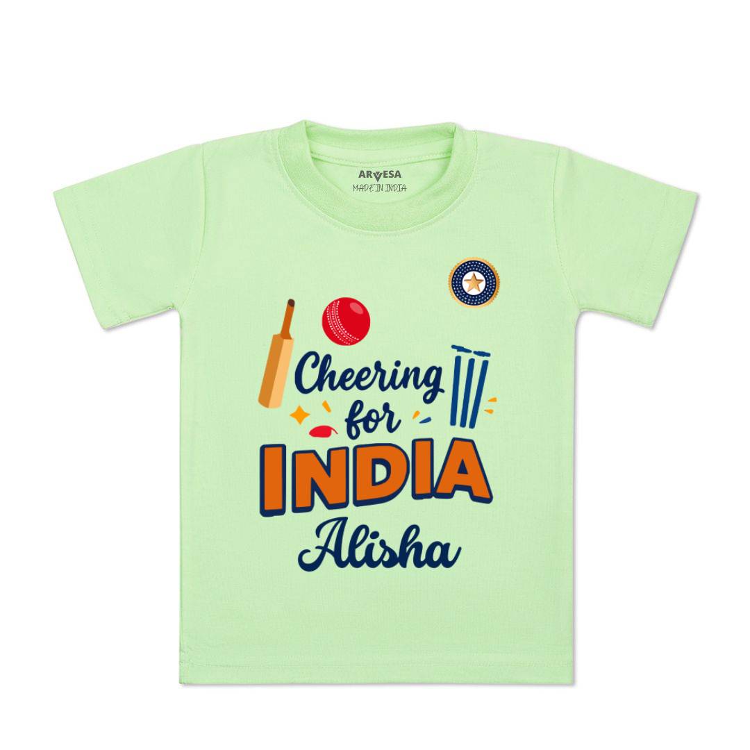 Arvesa Cheering For India Baby Boy & Girl Dress