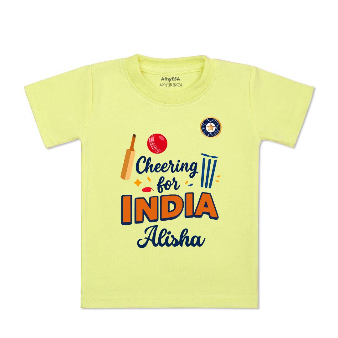 Arvesa Cheering For India Baby Boy & Girl Dress