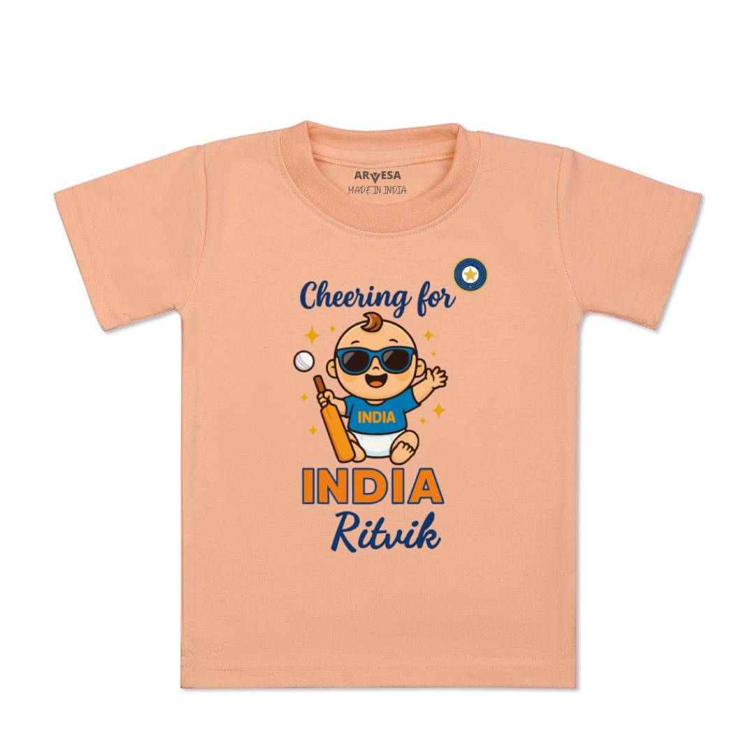 Arvesa Cheering For India Baby Boy & Girl Dress
