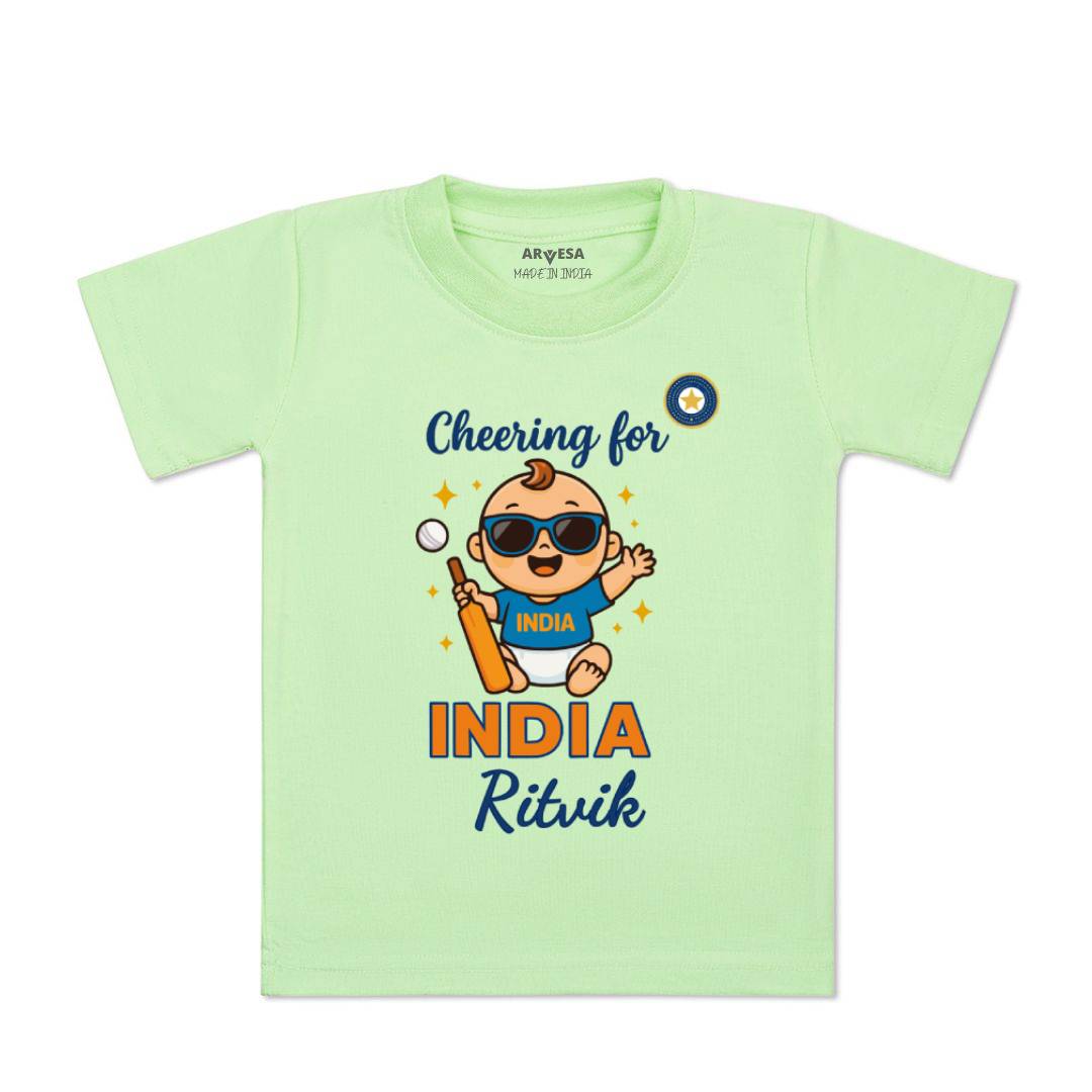 Arvesa Cheering For India Baby Boy & Girl Dress