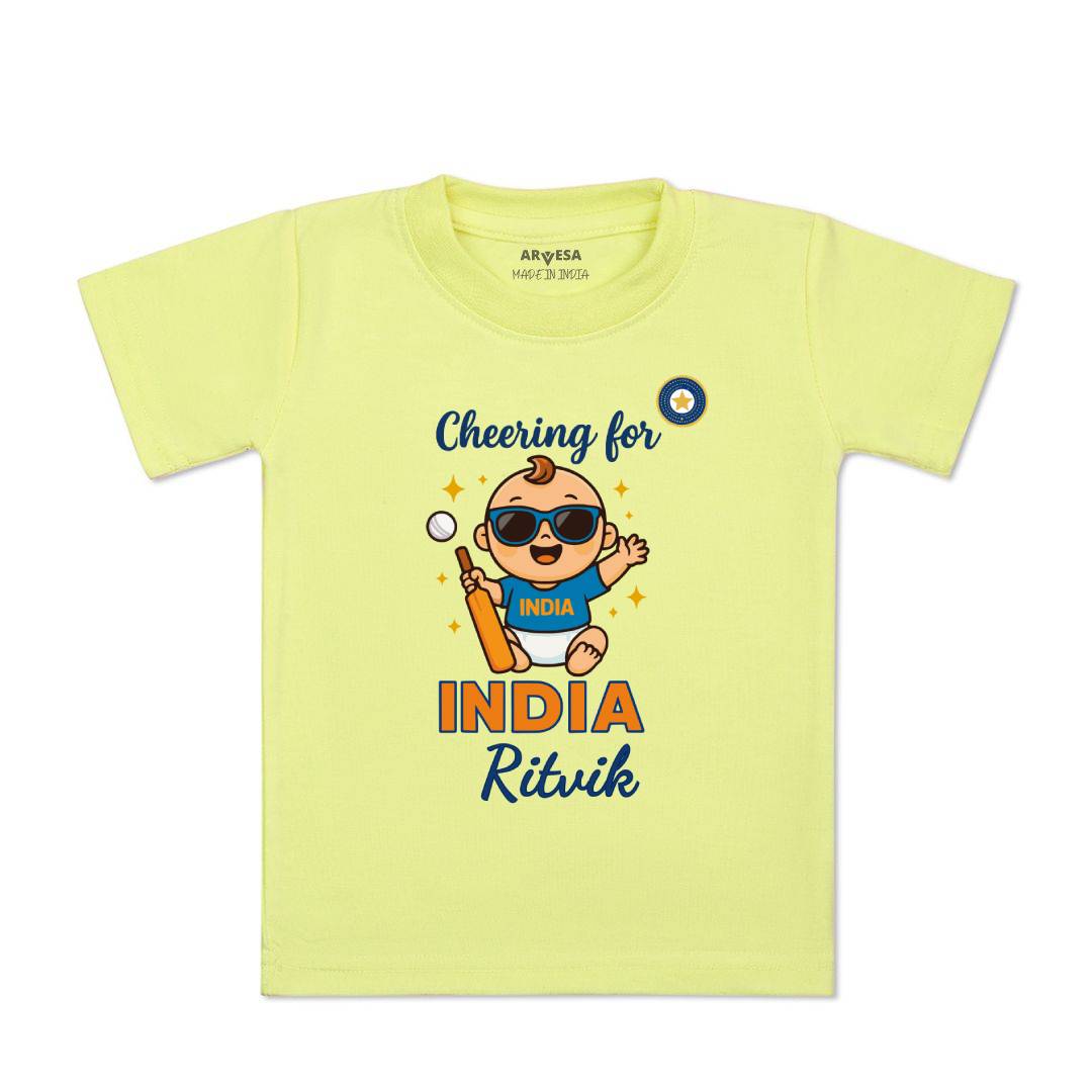 Arvesa Cheering For India Baby Boy & Girl Dress