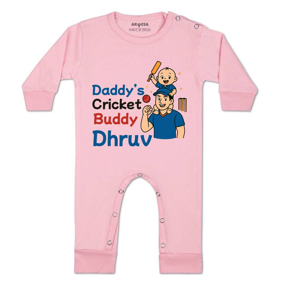 Arvesa Daddy Cricket Buddy Baby Boy & Girl Dress