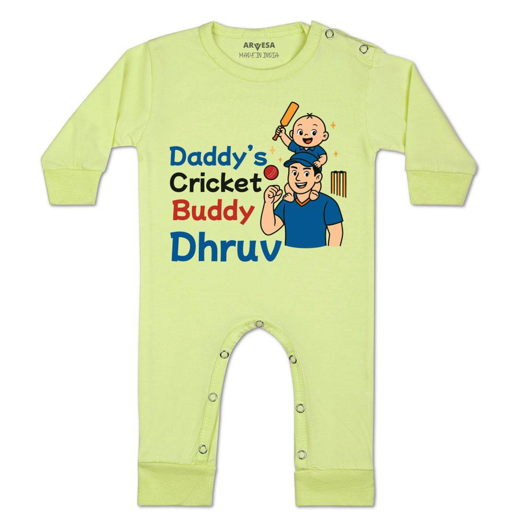 Arvesa Daddy Cricket Buddy Baby Boy & Girl Dress