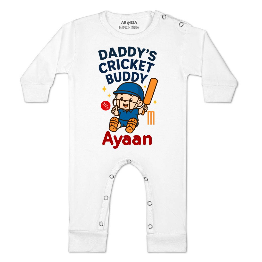 Arvesa Daddy Cricket Buddy Baby Boy & Girl Dress
