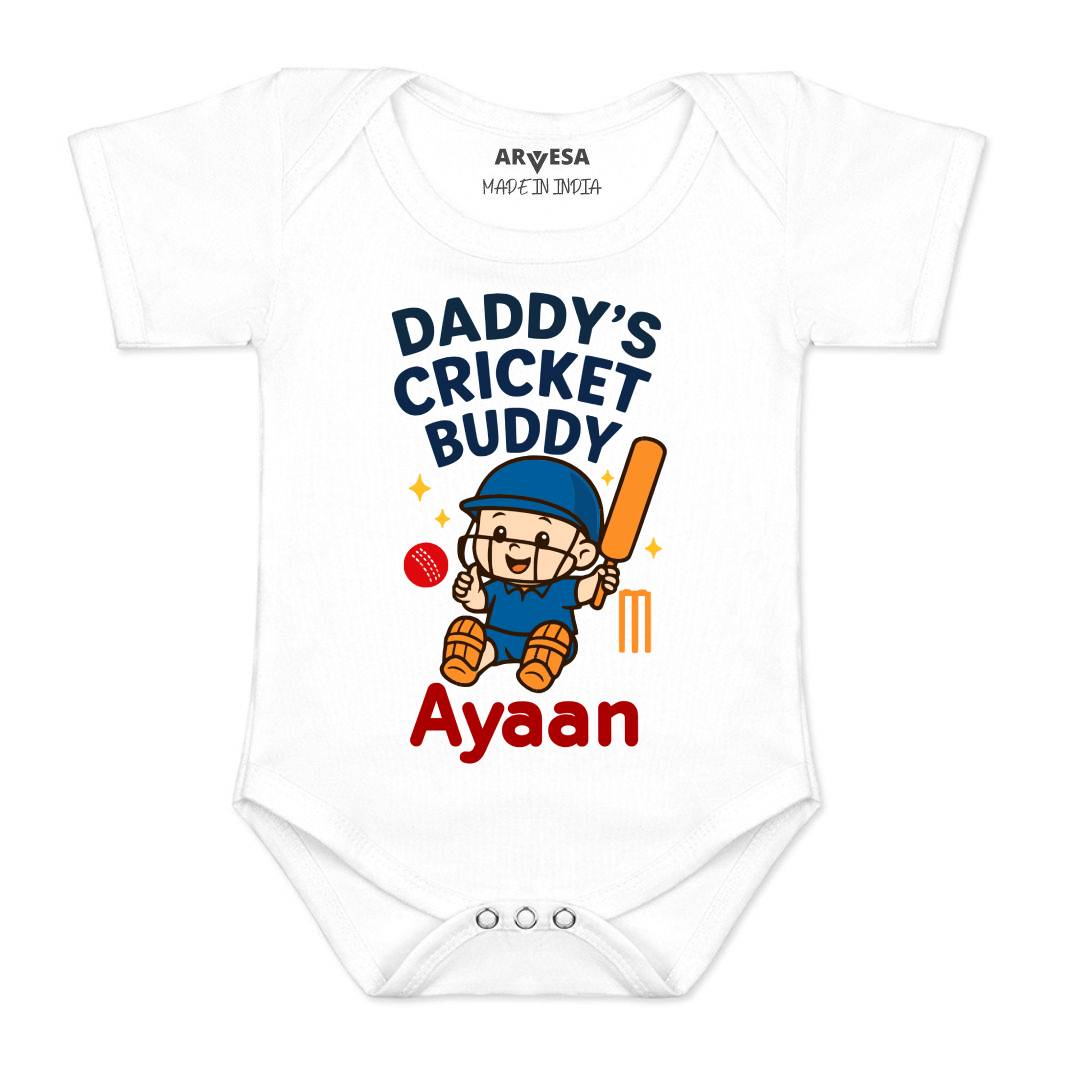 Arvesa Daddy Cricket Buddy Baby Boy & Girl Dress
