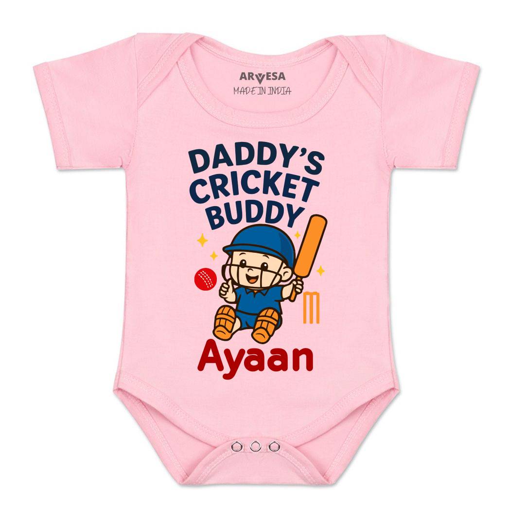 Arvesa Daddy Cricket Buddy Baby Boy & Girl Dress