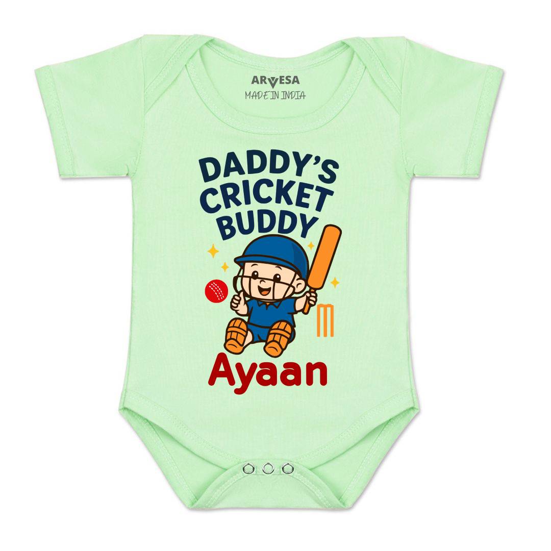 Arvesa Daddy Cricket Buddy Baby Boy & Girl Dress