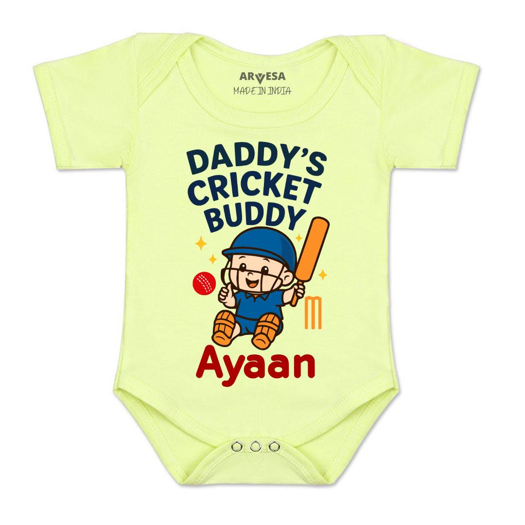 Arvesa Daddy Cricket Buddy Baby Boy & Girl Dress