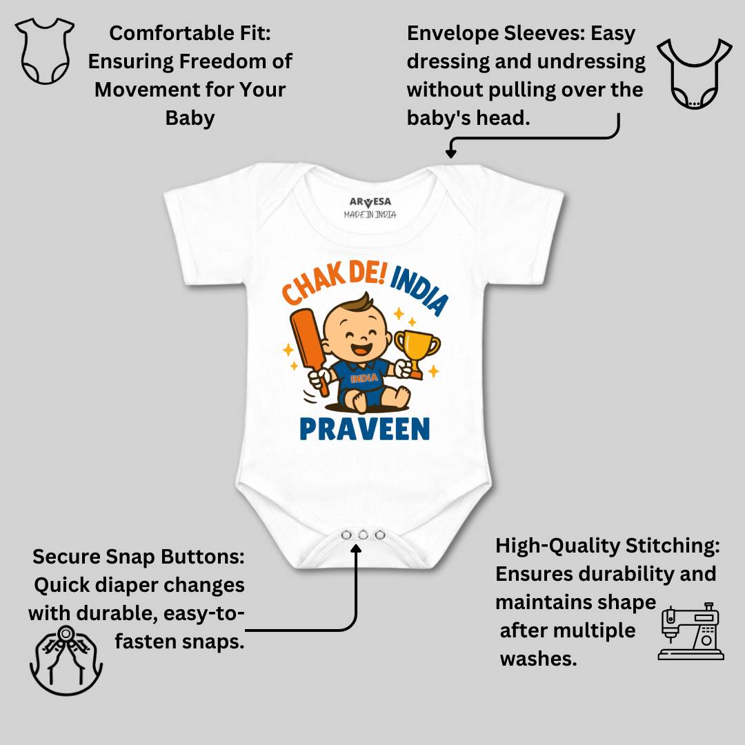 Arvesa Chak De India Baby Boy & Girl Dress