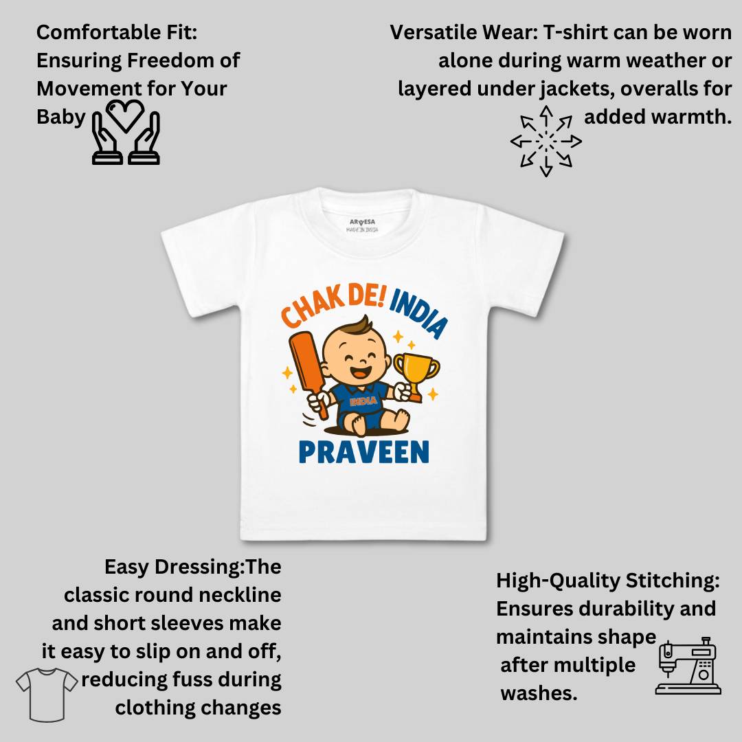 Arvesa Chak De India Baby Boy & Girl Dress