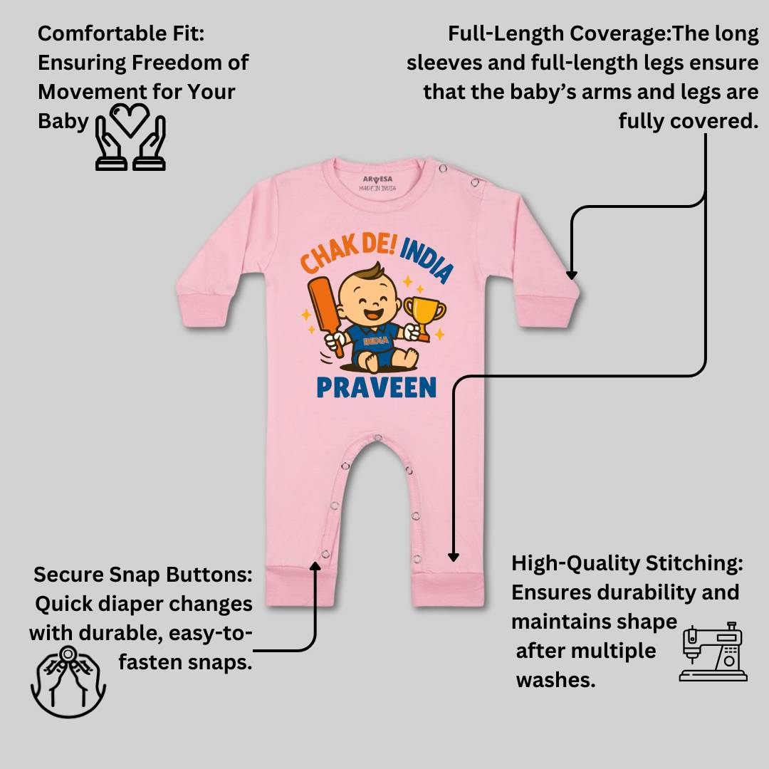 Arvesa Chak De India Baby Boy & Girl Dress