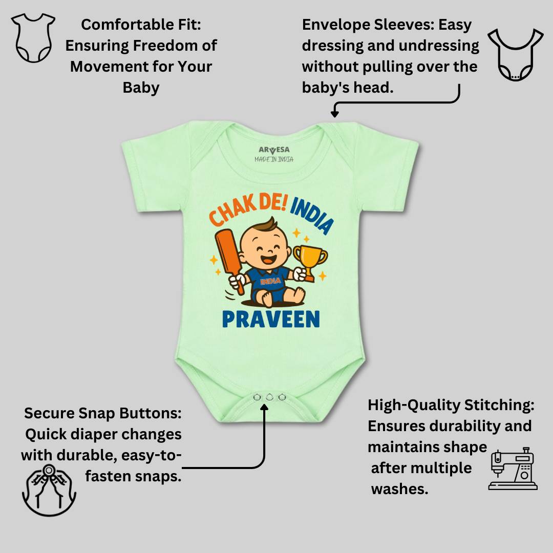 Arvesa Chak De India Baby Boy & Girl Dress