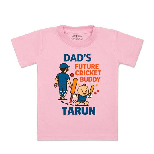 Arvesa Dad's Future Cricket Buddy Baby Boy & Girl Dress