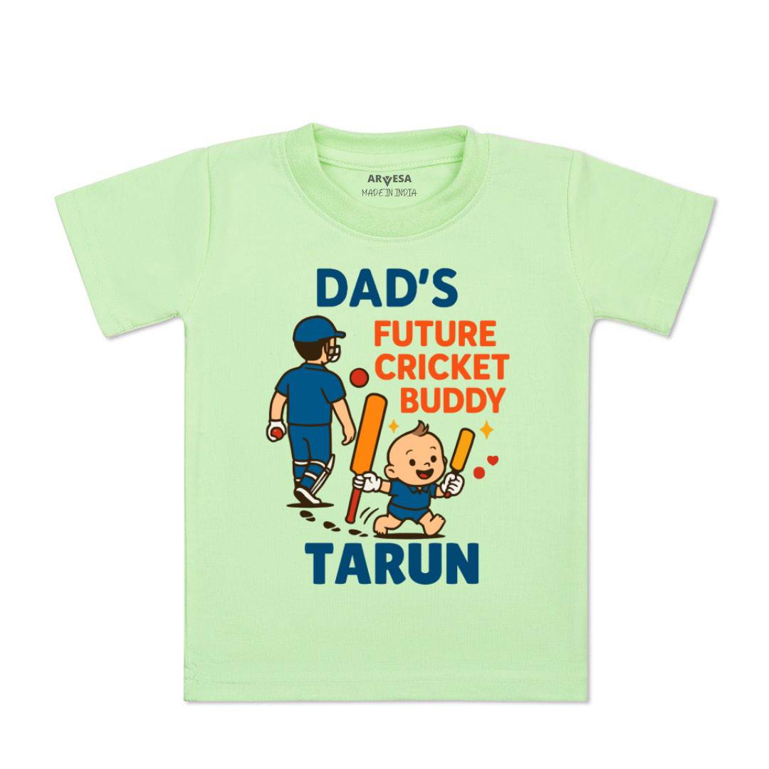 Arvesa Dad's Future Cricket Buddy Baby Boy & Girl Dress