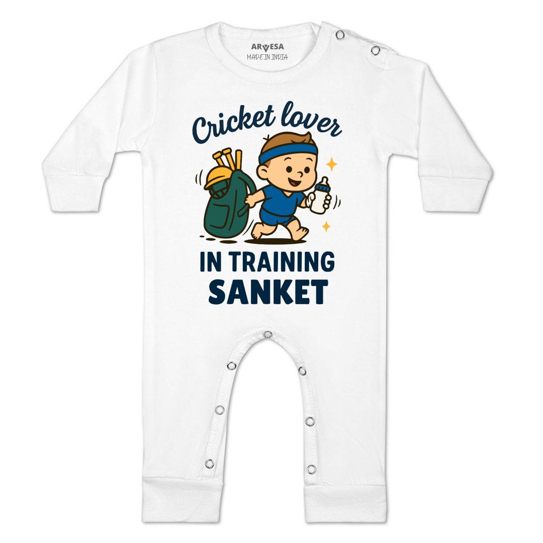 Arvesa Cricket Lover Baby Boy & Girl Dress