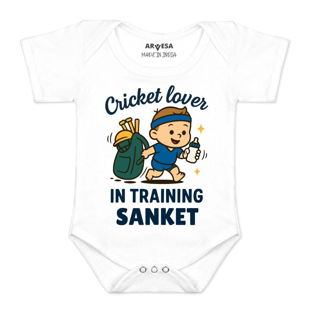 Arvesa Cricket Lover Baby Boy & Girl Dress