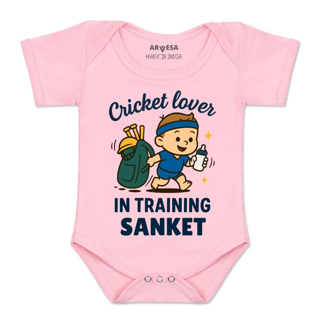 Arvesa Cricket Lover Baby Boy & Girl Dress