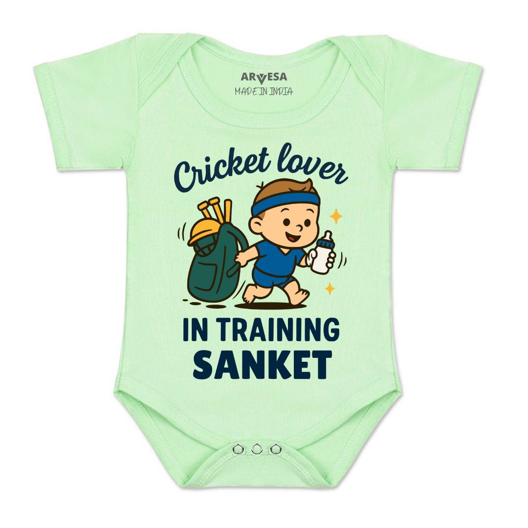 Arvesa Cricket Lover Baby Boy & Girl Dress