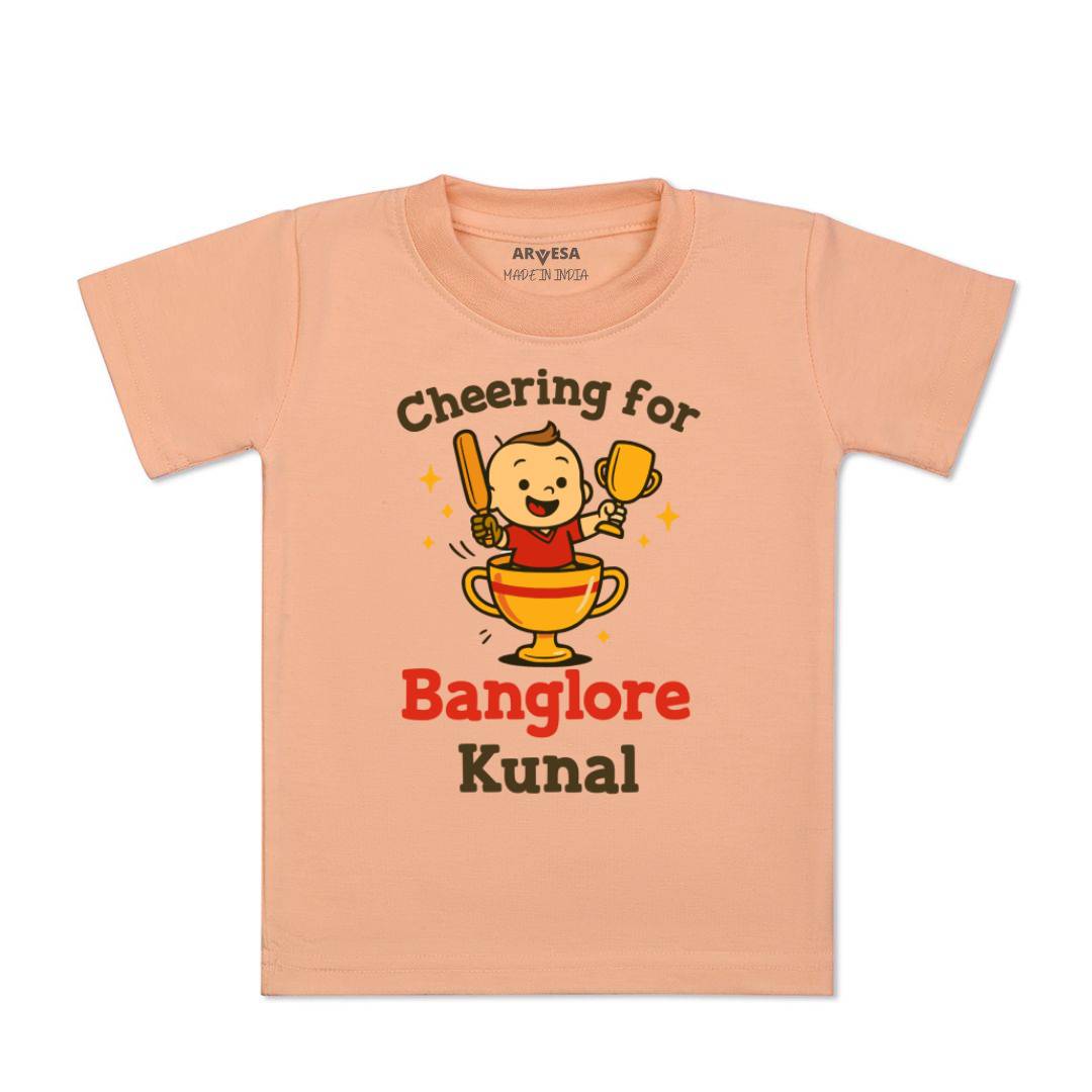 Arvesa Cheering For Bangalore Baby Boy & Girl Dress
