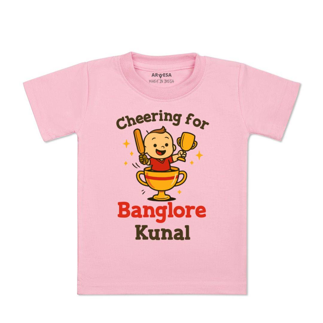 Arvesa Cheering For Bangalore Baby Boy & Girl Dress