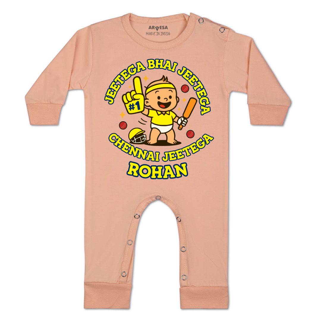 Arvesa Jeetega Bhai Jeetega Chennai Jeetega Baby Boy & Girl Dress