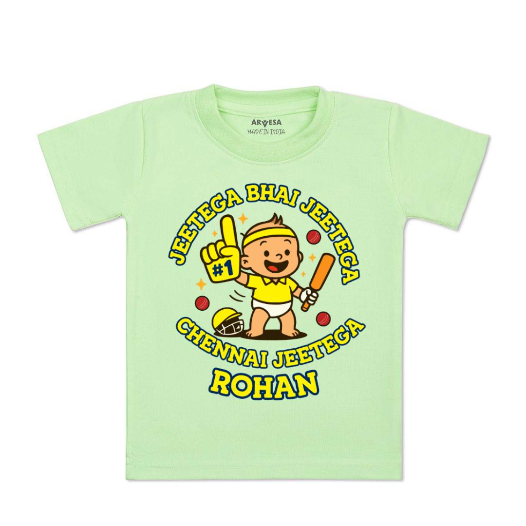 Arvesa Jeetega Bhai Jeetega Chennai Jeetega Baby Boy & Girl Dress