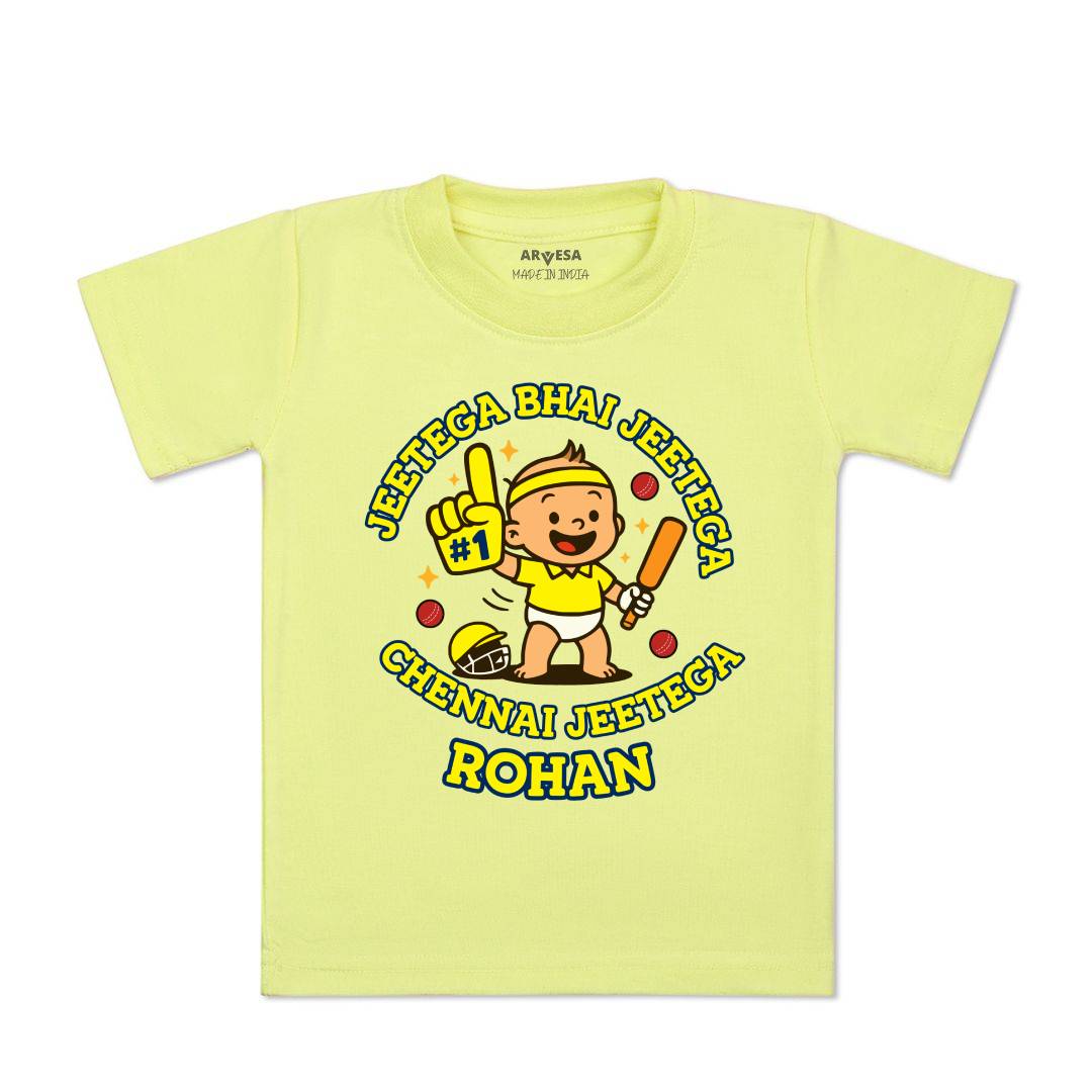 Arvesa Jeetega Bhai Jeetega Chennai Jeetega Baby Boy & Girl Dress