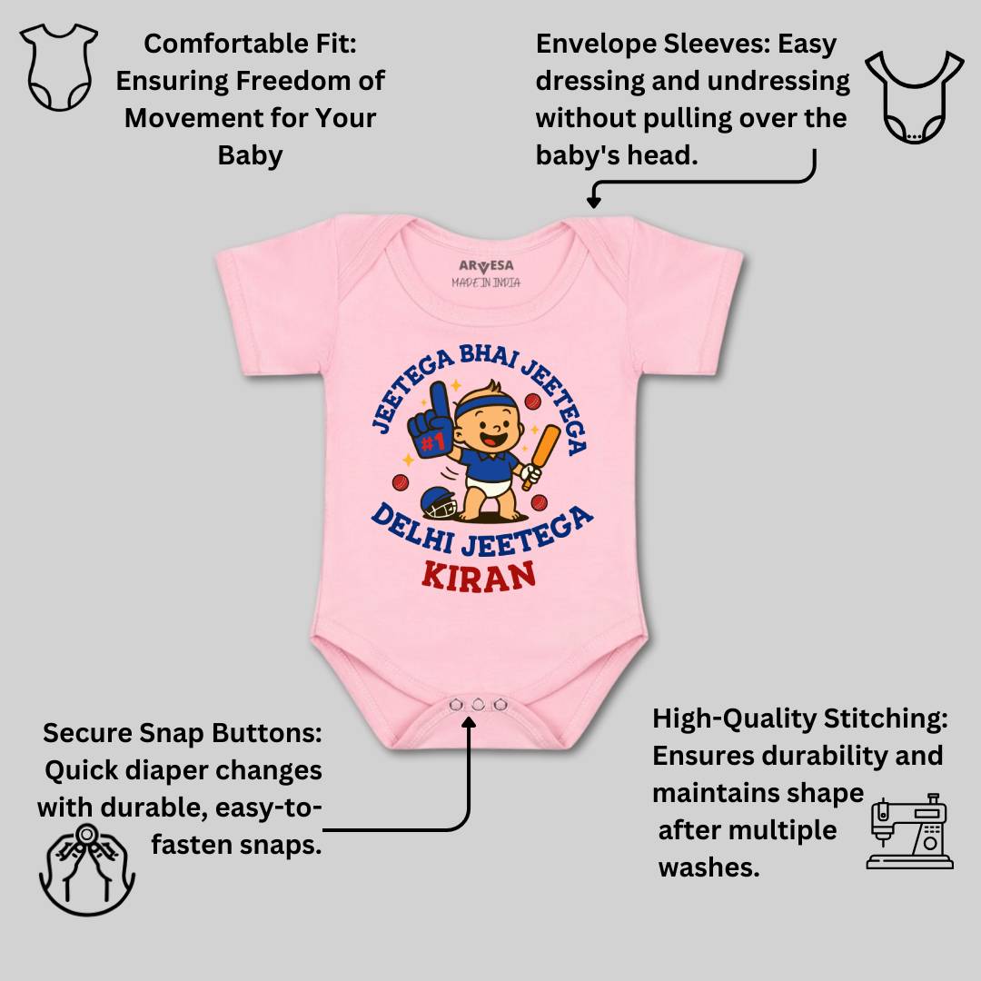 Arvesa Jeetega Bhai Jeetega Delhi Jeetega Baby Boy & Girl Dress