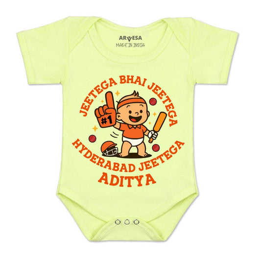 Arvesa Jeetega Bhai Jeetega Hyderabad Jeetega Baby Boy & Girl Dress