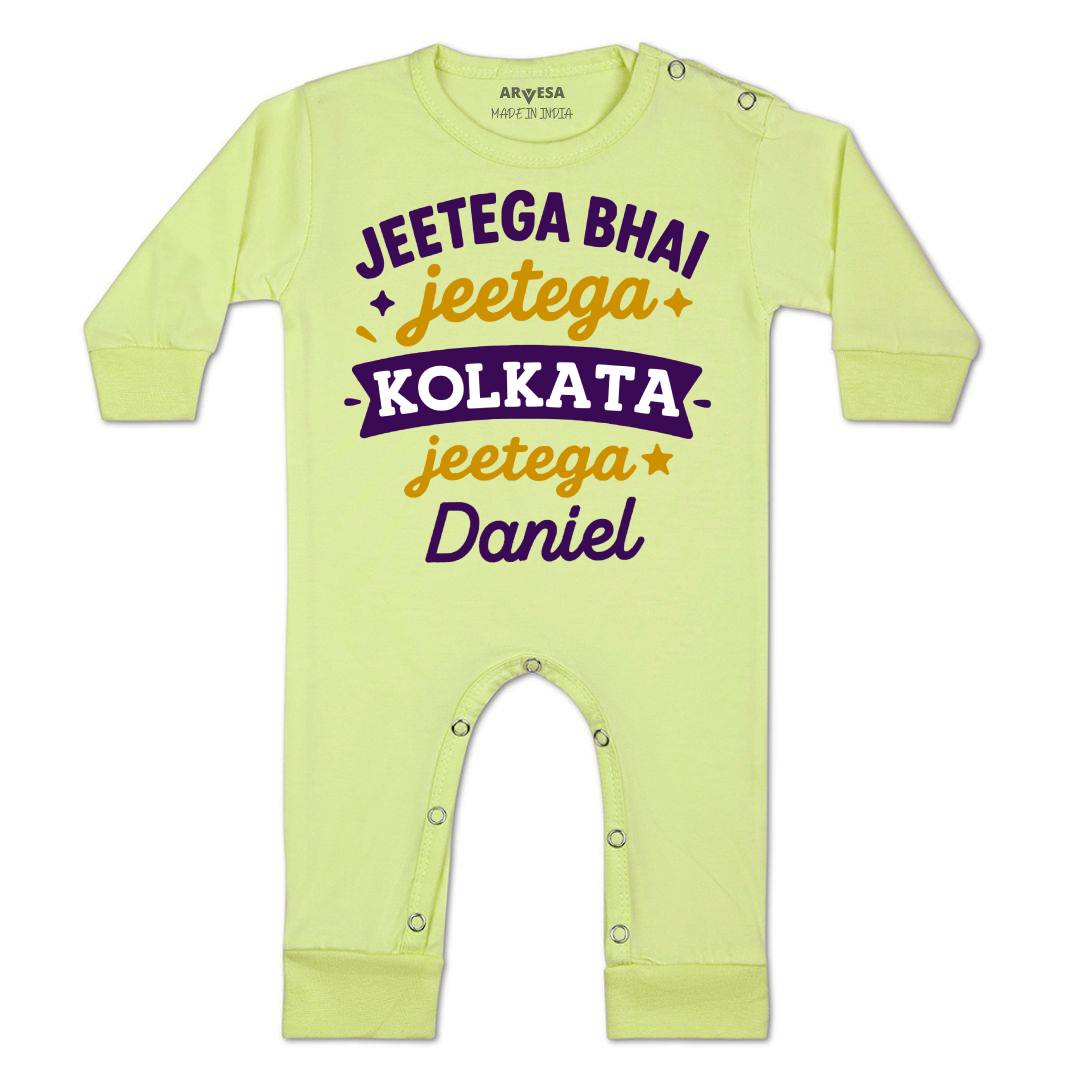 Arvesa Jeetega Bhai Jeetega Kolkata Jeetega Baby Boy & Girl Dress