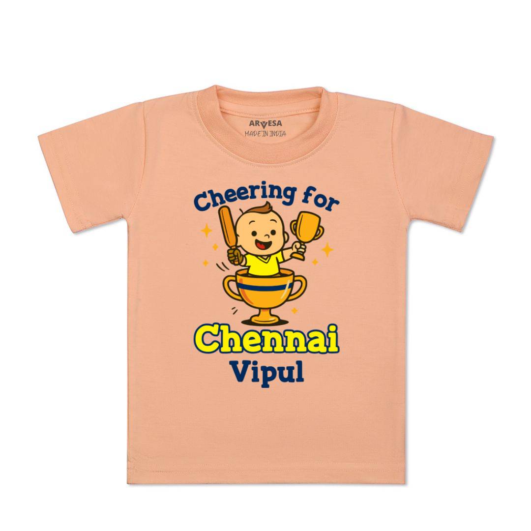 Arvesa Cheering For Chennai Baby Boy & Girl Dress