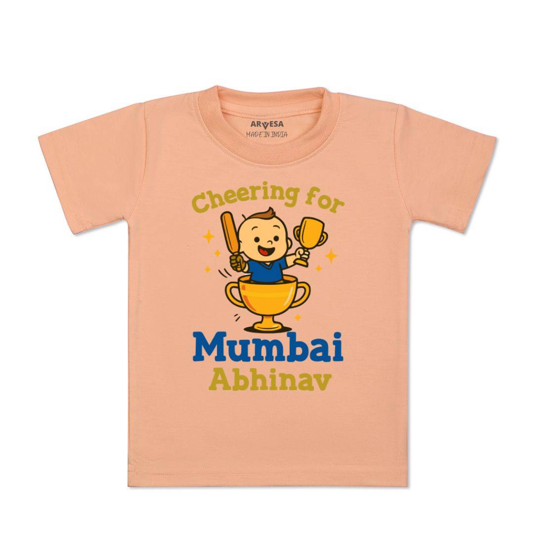 Arvesa Cheering For Mumbai Baby Boy & Girl Dress