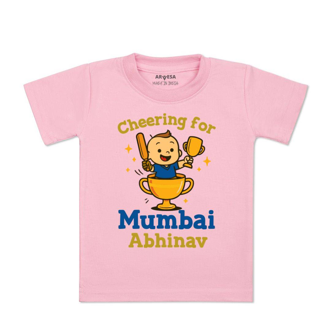 Arvesa Cheering For Mumbai Baby Boy & Girl Dress