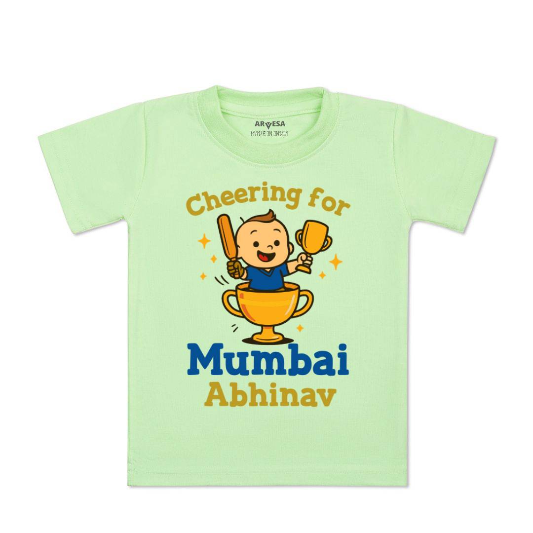 Arvesa Cheering For Mumbai Baby Boy & Girl Dress