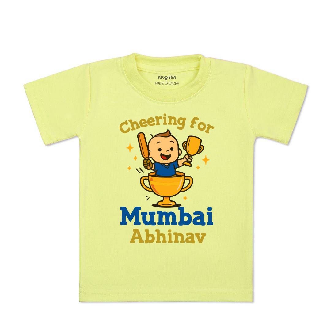 Arvesa Cheering For Mumbai Baby Boy & Girl Dress
