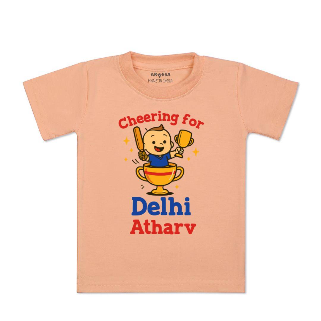 Arvesa Cheering For Delhi Baby Boy & Girl Dress