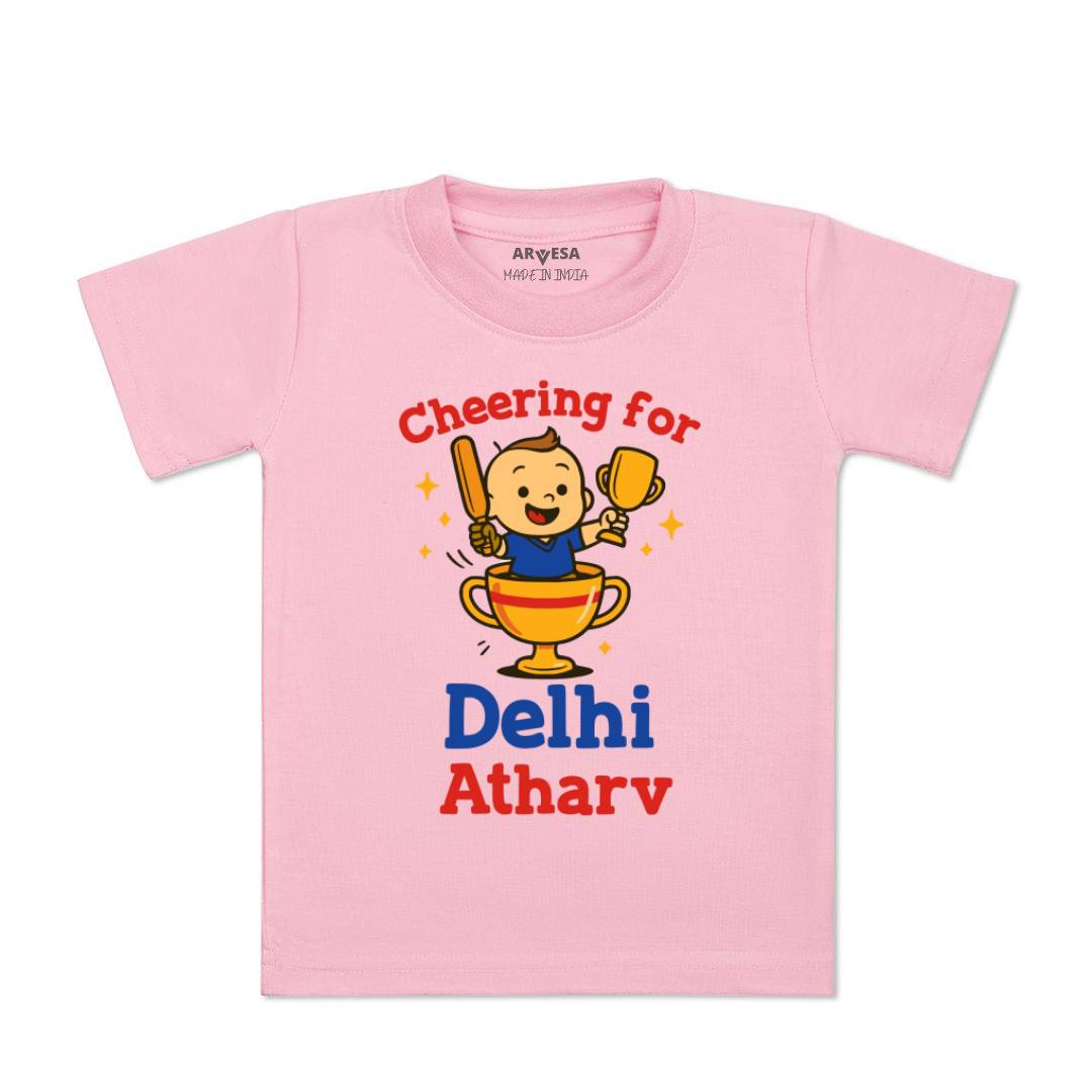Arvesa Cheering For Delhi Baby Boy & Girl Dress