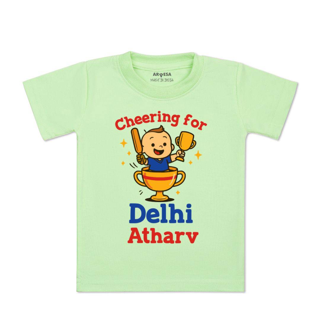 Arvesa Cheering For Delhi Baby Boy & Girl Dress